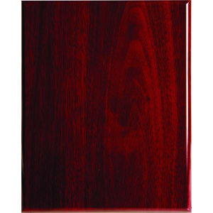 8" x 10" Rosewood Royal Piano Finish Plaque