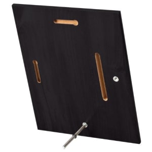 7" x 9" Gloss Value Black Finish Plaque with Pin