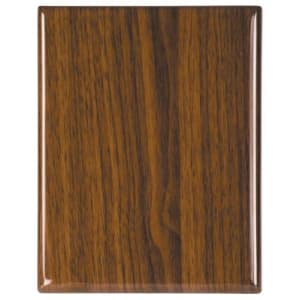 8" x 10" Walnut Piano Finish Plaque