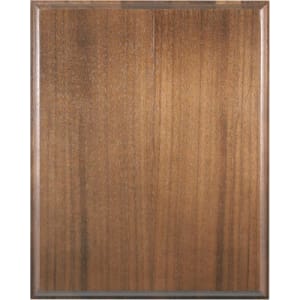 9" x 12" Precision Walnut Plaque