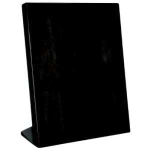 7 1/4" x 9 1/4" Black Piano Finish Standing Plaque