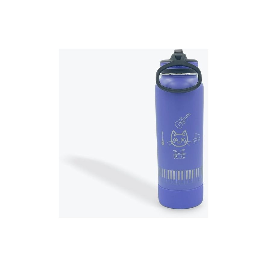 ThermoFlask Blue Double Wall Vacuum Insulated Stainless Steel Water Bottle,  40oz