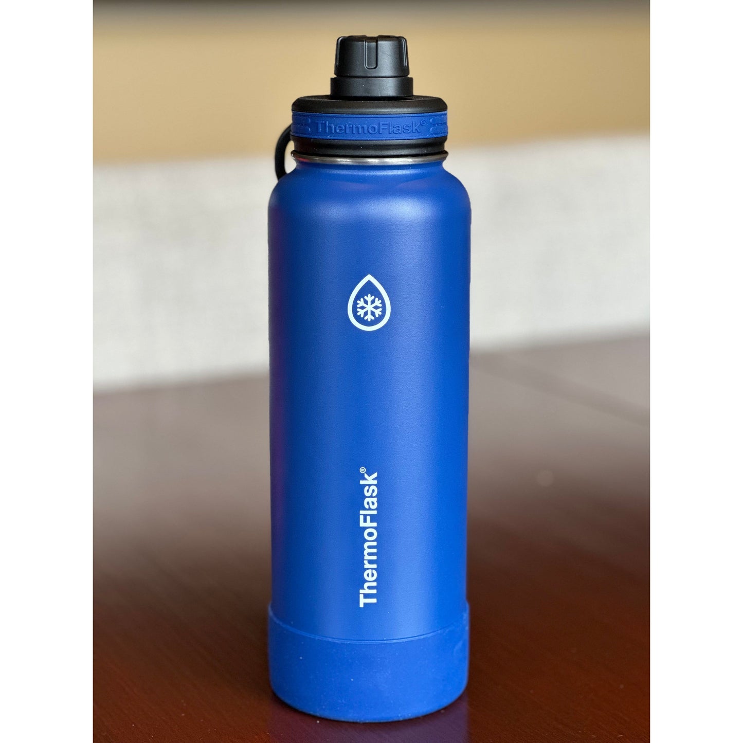 Thermoflask Double Stainless Steel Insulated Water Bottle 40 oz Cobalt