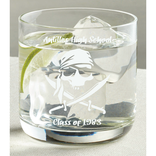 Antilles High School Class of 1983 Old Fashioned Glass